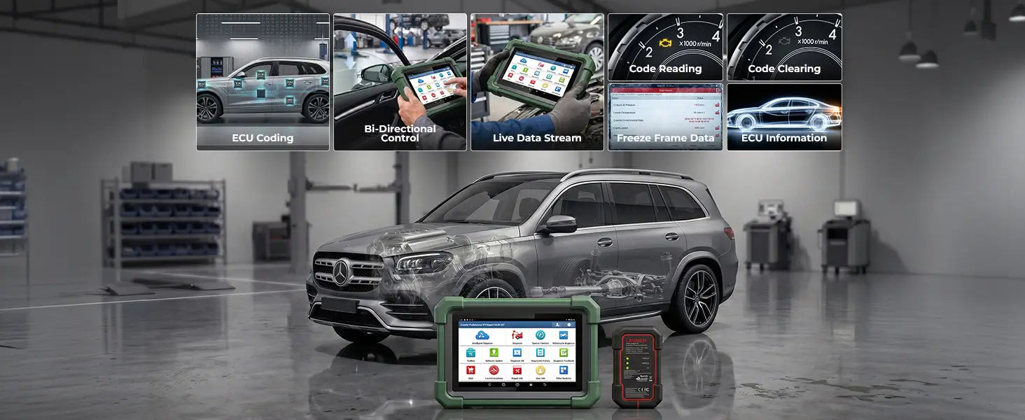 OE-Level Full-System Diagnostics with ECU Coding