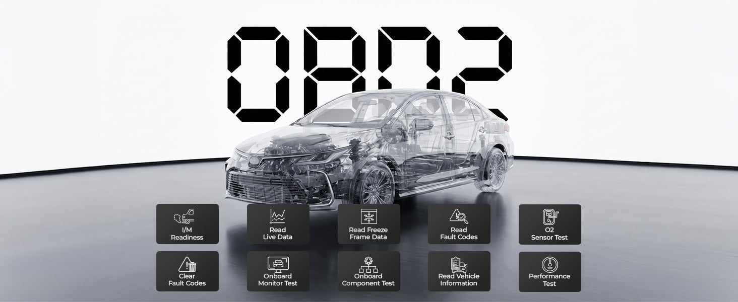 Full 10-Mode OBDII Diagnostics for Complete Engine Check