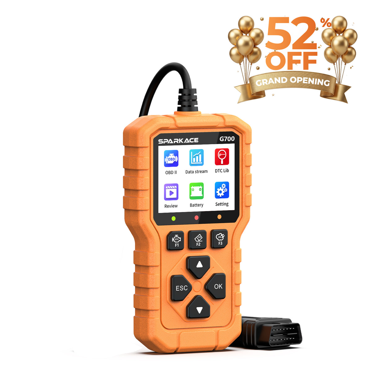 LAUNCH Creader G700 OBD2 Code Reader Diagnostic Scanner