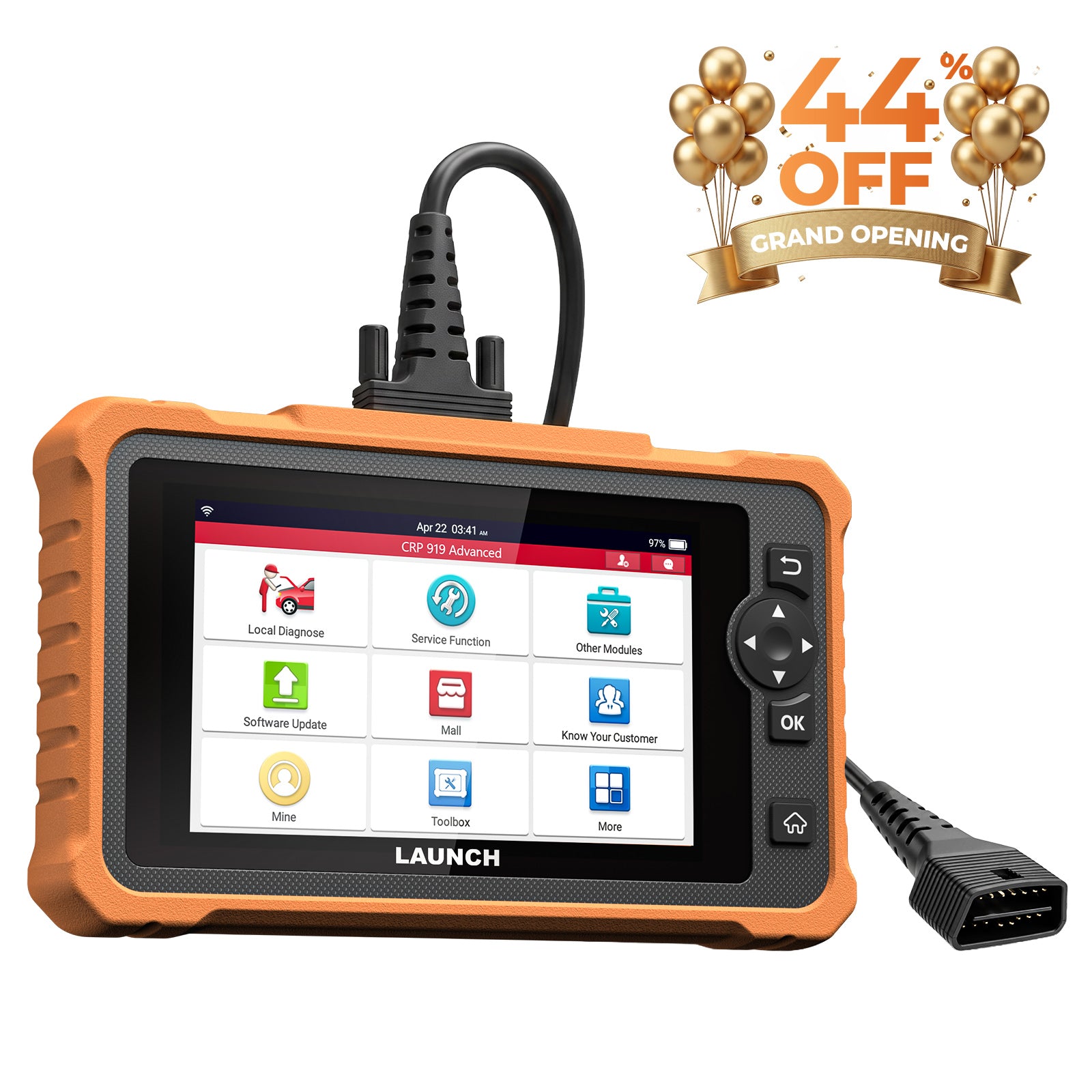 LAUNCH X431 CRP 919 Advanced OBDII Scanner Full System Diagnostic Tool