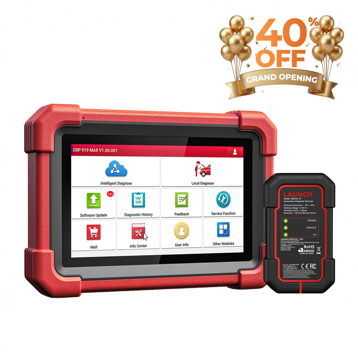LAUNCH X431 CRP 919 MAX Diagnostic Tool Main image